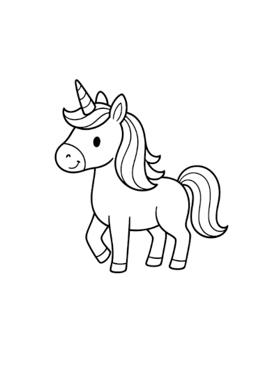 Preview of animal coloring page